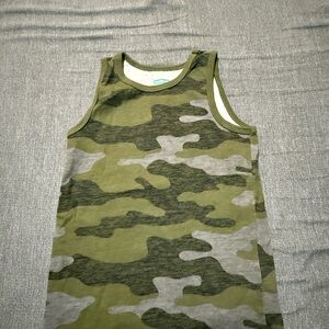 Garanimals Green and Gray Camo 4T Tank Top